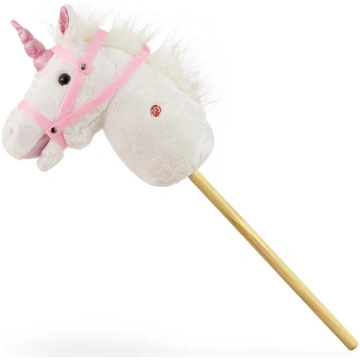Milly Mally Hobby Zirgs uz nūjas White ART#128517