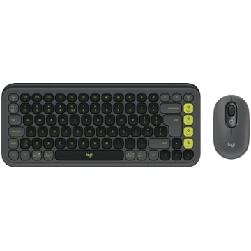 Klaviatūra + Pele Logitech POP ICON COMBO Graphite
