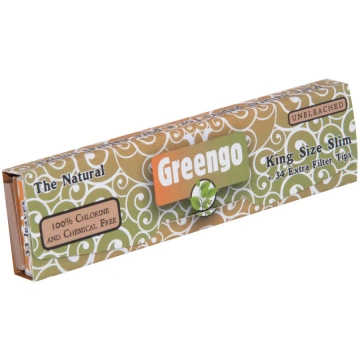 Packet (33 papers) Greengo Unbleached King Size Sl
