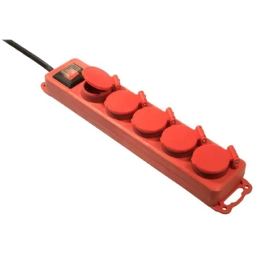 Bachmann distribution socket outlet 5x CEE7/3, IP4