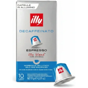 100 Nespresso Compatible Illy Capsules - Decaffein