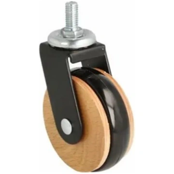 CASTOR 62MM HADRIAN WOOD/BLACK 08.01.118-0 (570486