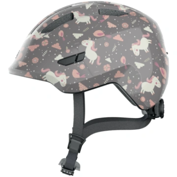 ABUS SMILEY 3.0 HELMET, GREY HORSE SHINY M(50-55cm