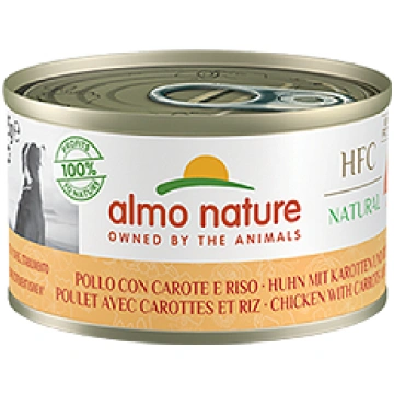 Almo Nature HFC Natural Chicken, Carrots, Rice kon