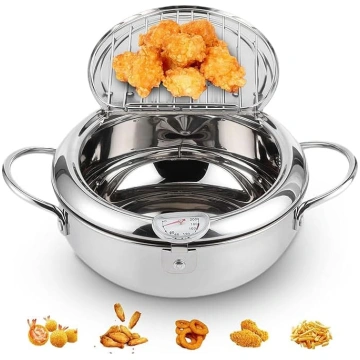 Japāņu cepamais katls, tempura cepamais katls ar t