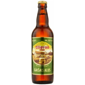 Alus Užavas gaišais 4.6% 0.5L