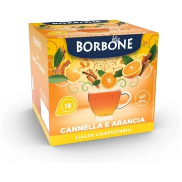 18 Cialde Borbone TISANA CANNELLA E ARANCIA