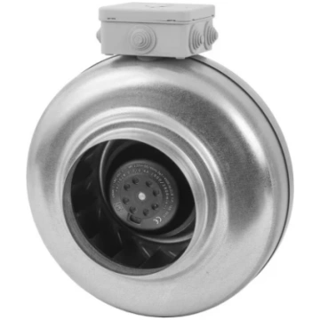 Ventilators kanāla augstspiediena D-100mm metāla E