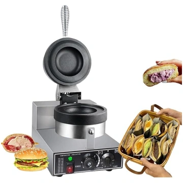 1200W Panini-Presse, Brioche-Burger, kommerzieller