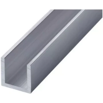Profils alumīnija 20x10x1.5mm 2m U veida