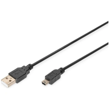Digitus USB 2.0 savienojuma kabelis A -mini B AK-3