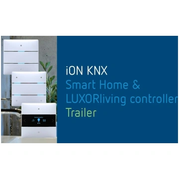 KNX pogas sensors ar 4 pogām un 4 statusa gaismas