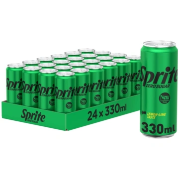 Sprite Zero gāzēts dzēriens 24x0.33l D