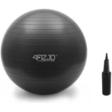 4Fizjo 80 vingrošanas bumba, 85 cm, melna - gymnas