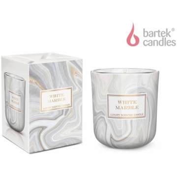 Aromātiskā svece White Marble Bartek Candles