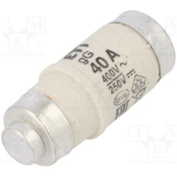 002212007; Fuse: fuse; gG; 40A; 400VAC; 250VDC; ce