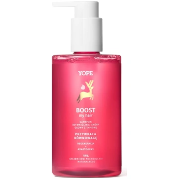 Yope Boost My Hair šampūns Jutīgai ādai Galvas Z T
