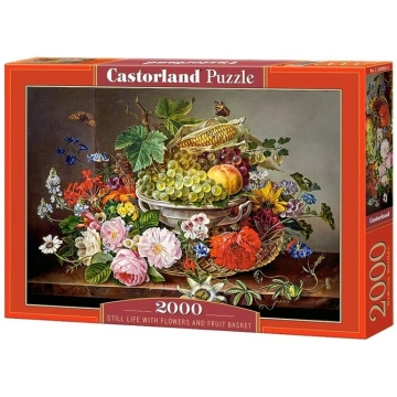Castorland puzle Still Life with Flowers and Fruit