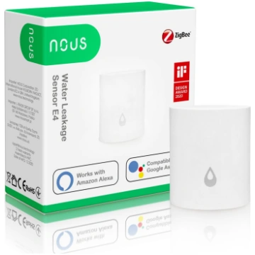Nous E4 Zigbee Sensors Wycieku Ūdens