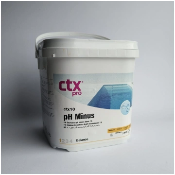 Granulas ūdens pH līmeņa samazināšanai CTX -10 pH-