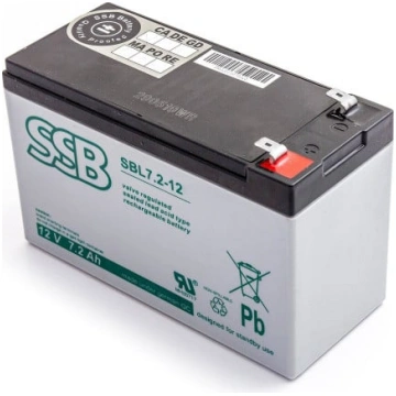 Akumulators SSB SBL (7,2 Ah, 12 V, F2, VRLA)