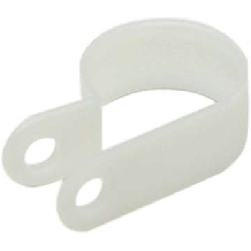 Fixing clamp; Cable P-clips; Øbundle : 7.6mm; poly