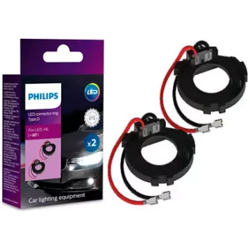 Adapteru pāris H7 LED spuldzēm, tips D PHILIPS