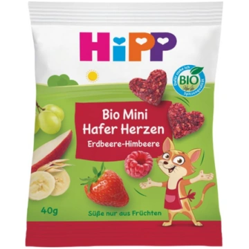 Hipp Bio Mini Hafer Herzen mini auzu sirsniņas ar 