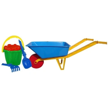 TOY WHEELBARROW WITH 5 ACCESSORIES 5905914001578 (