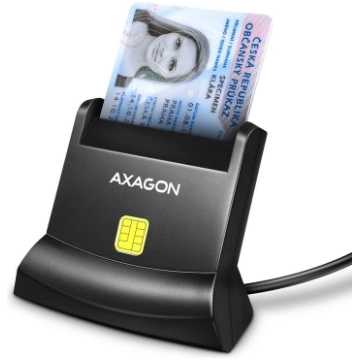 Axagon Universal desktop USB contact Smart/ID card
