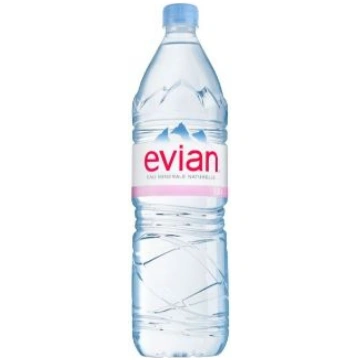 Minerālūdens Evian negāzēts 1.5l