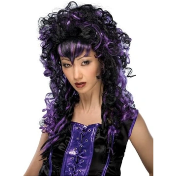 Rubies „Frighten Vamp“ violeta un melna kostīma pa