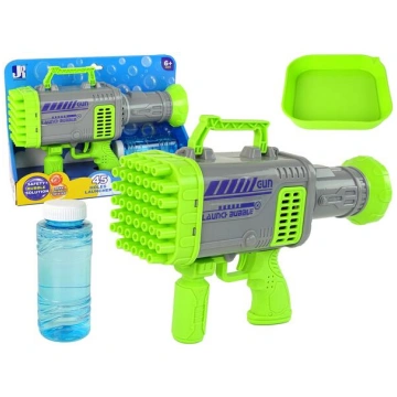 Green Soap Bubble Gun