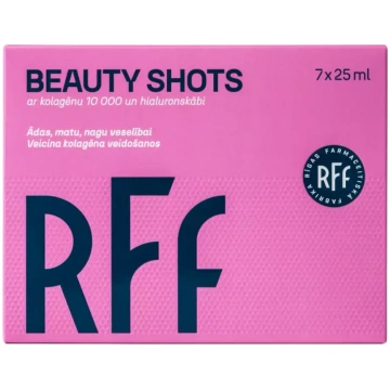 RFF BEAUTY SHOTS skaistumam ar kolagēnu, hialurons