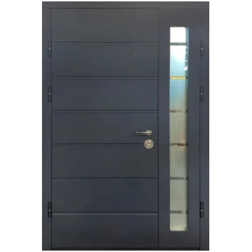 SNIEDZE1300x2050 antracits/balts divviru durvis pr