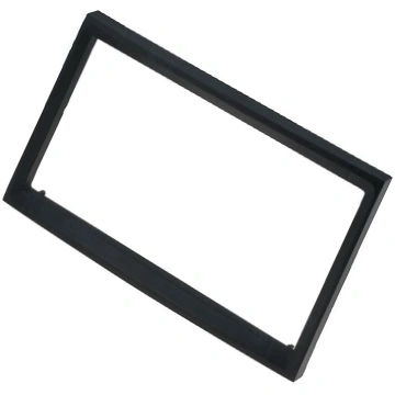 Radio frame; Citroën,Fiat,Peugeot; 2 DIN; black |