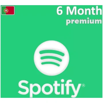 Spotify Premium dāvanu karte 6 mēnešiem (Portugāle