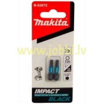 Makita B-63672 uzgaļi T20x25mm (2gb)