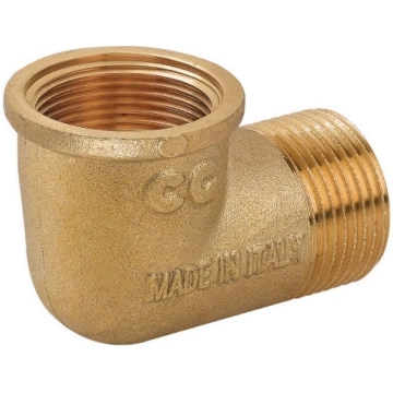 Līkums 1/4"MF, misiņa C005000