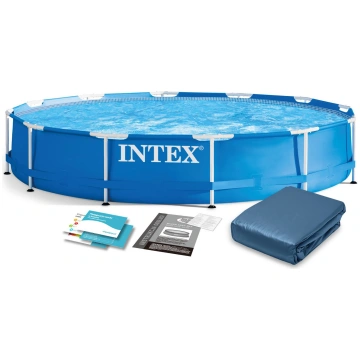 Intex 28210 karkasa baseins ar pārsegu 366 x 76 cm