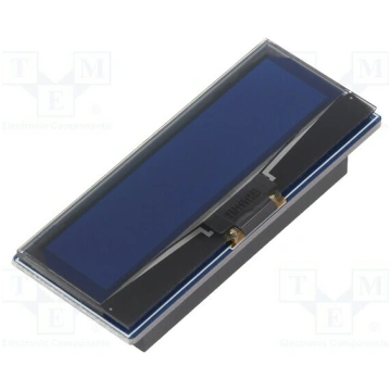Display: OLED; 2.23"; 128x32; 55.02x13.1mm; white;