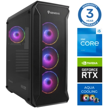 INTOP AQUA i5-13400F 16GB DDR5 1TB M.2 NVMe SSD RT
