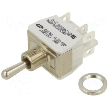 Switch: toggle | Pos: 3 | DPDT | ON-ON-ON | 12A/25
