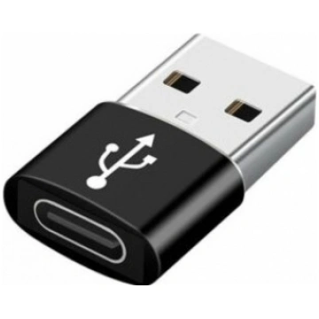 Adapteris Gembird USB AM to Type-C Female Black | 