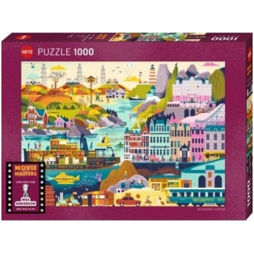 Heye Puzzle 1000 Filmy Wesa Andersena