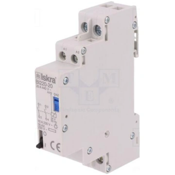 Relay: installation | bistable,impulse | NO x2 | U