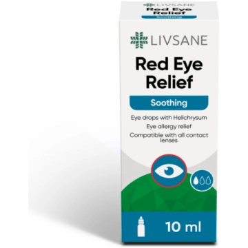 LIVSANE Red Eye Relief acu pilieni 10 ml