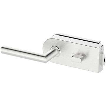 Rokturis ar slēdzeni stikla durvīm Metalux