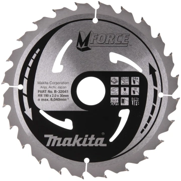 Zāģripa Makita B-32041, 190 mm x 30 mm