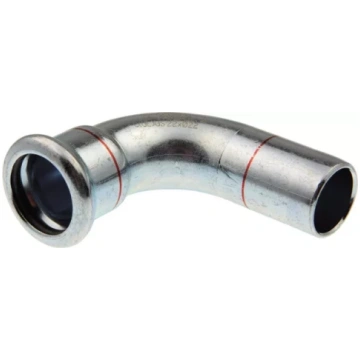 Karbona līkums 90° 15x15 i-ā (Steel) KAN-therm